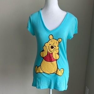 Disney Winnie the Pooh women’s fitted v-neck teeshirt